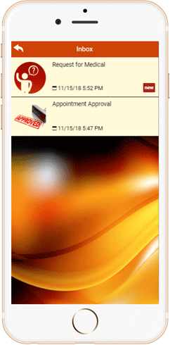 IWH Apps Inbox feature