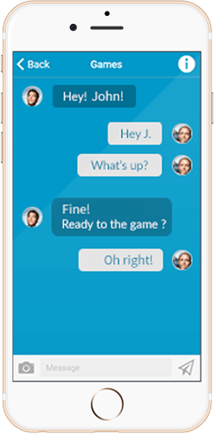 IWH Apps Chat feature
